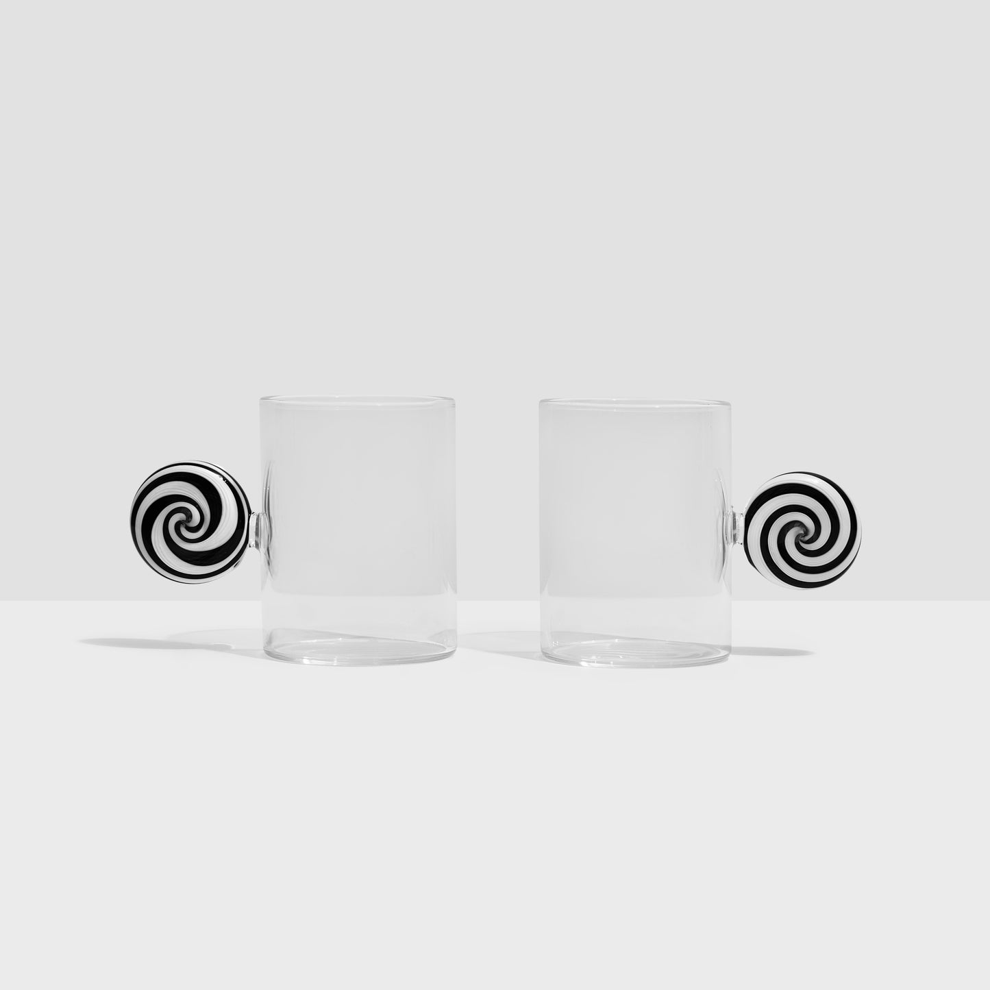 TWO X SWIRL ESPRESSO CUPS